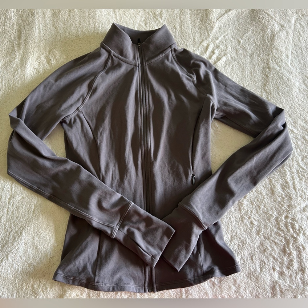 Oner Active Ash Grey Soft Motion Jacket Size Small